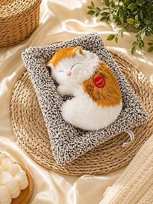 Press & Purr Sleeping Kittens