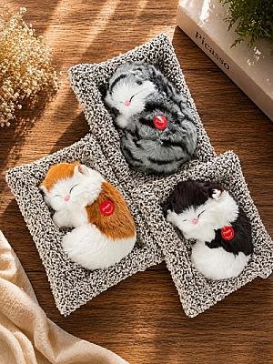 Press & Purr Sleeping Kittens