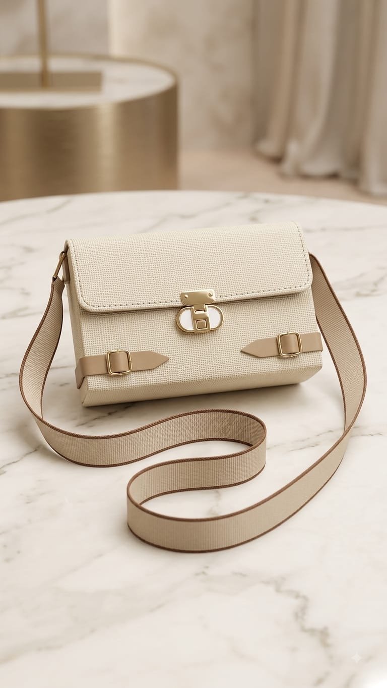  White Hand bag