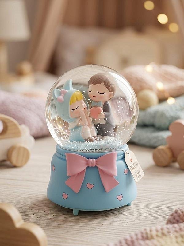 Love snow globe 