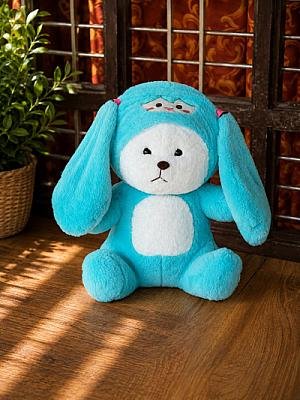 Aqua Bunny Plush Toy