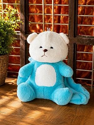 Aqua Bunny Plush Toy